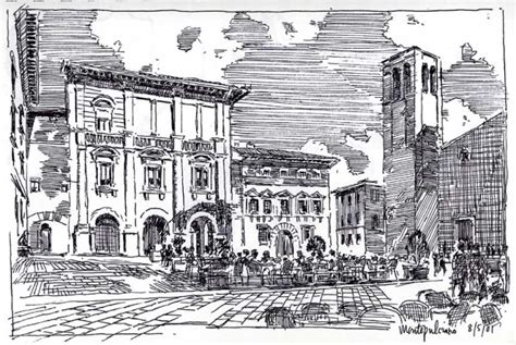 Architectural Rendering Technique: The Art Of The Pen and Ink Sketch — Akers Architectural Rendering