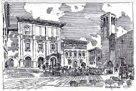 Architectural Rendering Technique: The Art Of The Pen and Ink Sketch — Akers Architectural Rendering