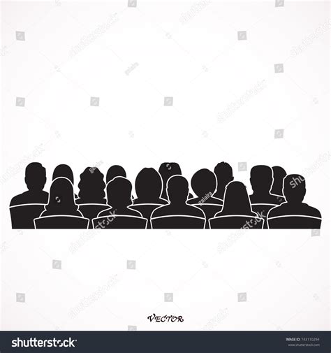 24,026 Audience silhouette art Images, Stock Photos & Vectors ...