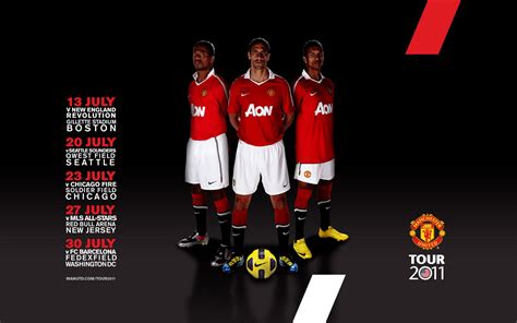 Man Utd Tour 2011 Fixtures | Epl Football Wallpaper For Android: Man ...