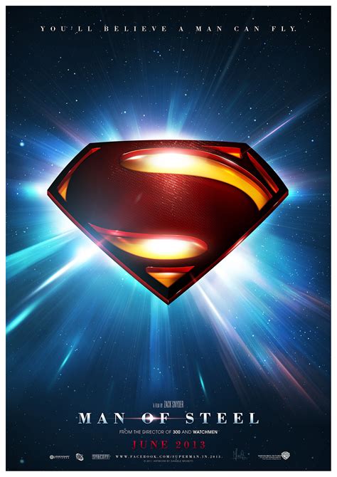 Superman : Man Of Steel (2013) Teaser Poster on Behance