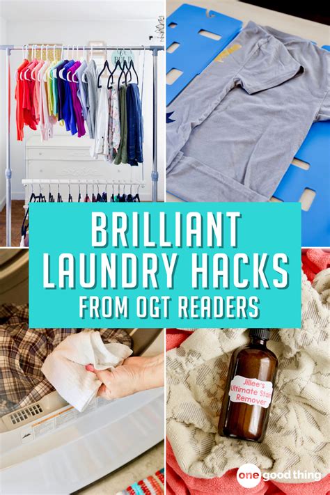 These 9 Laundry Hacks From OGT Readers Are Downright Brilliant