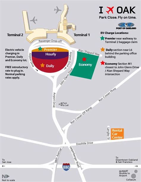 Oakland International Airport Map - Image to u