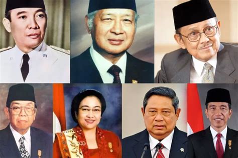 7 Fakta menarik dari 7 presiden Republik Indonesia yang jarang orang ...