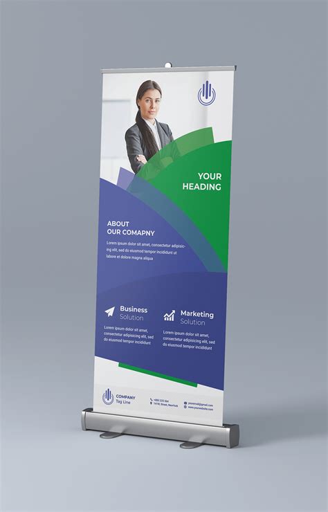 Creative Roll up Banner on Behance