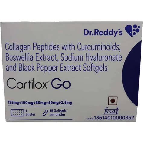 Buy DR. REDDY'S CARTILOX GO - 1 STRIP Online & Get Upto 60% OFF at ...