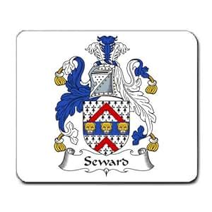 Amazon.com : Seward Family Crest Coat of Arms Mouse Pad : Office Products