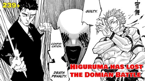 Higuruma makes a mistake? | Yuji and Higuruma fight Sukuna | JJK 239+ - YouTube