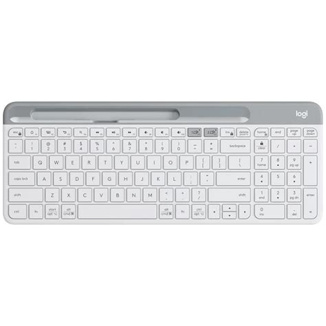 Membrane Wireless Keyboard Logitech K580 White EN Layout