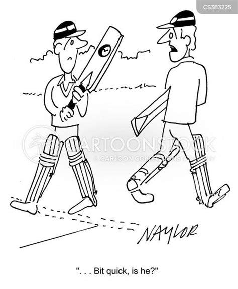 Cricket Team Cartoon