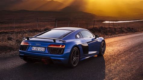 audi, r8, v10, blue, side view 4k V10, r8, Audi | Audi r8, Autos, Audi