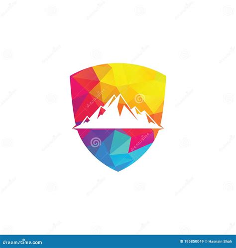 Snow Mountain Vector Illustrations Design. Stock Vector - Illustration of aurora, range: 195850049