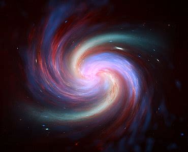 Royalty-Free photo: Illustration of spiral galaxy | PickPik