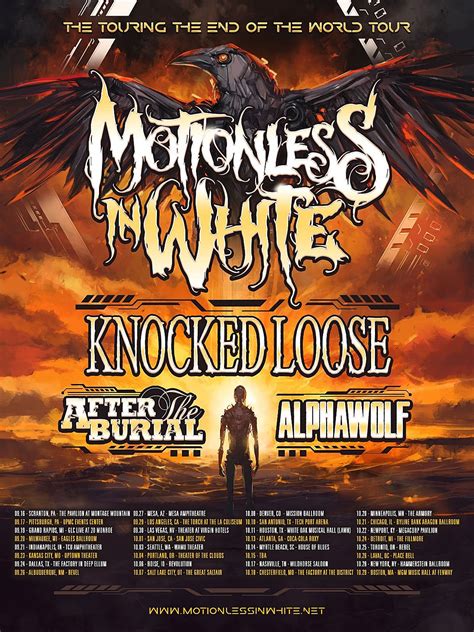 Motionless In White announce 2023 tour with Knocked Loose, more