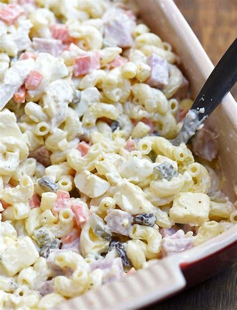 Filipino Chicken Macaroni Salad Recipe - AlmostNordic