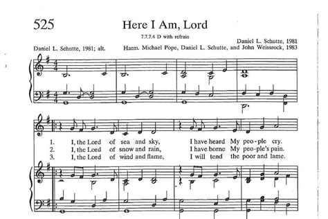 I The Lord Of Sea And Sky Hymn - (Here I Am, Lord) - Phamox Music