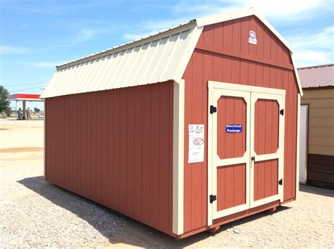 Portable Storage Buildings - $300 Off Any Option With Electric Option Purchase