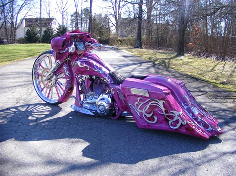 purple harley bagger - Google Search | Harley davidson street glide ...