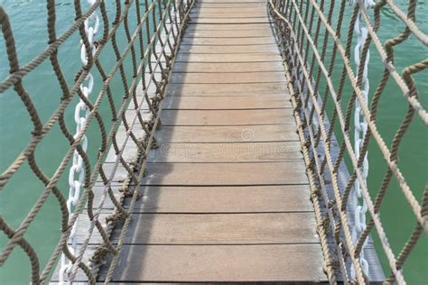 Hanging Bridge stock image. Image of walkway, bridge - 34662783