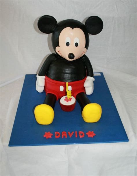 Mickey Mouse 3D Cake - CakeCentral.com