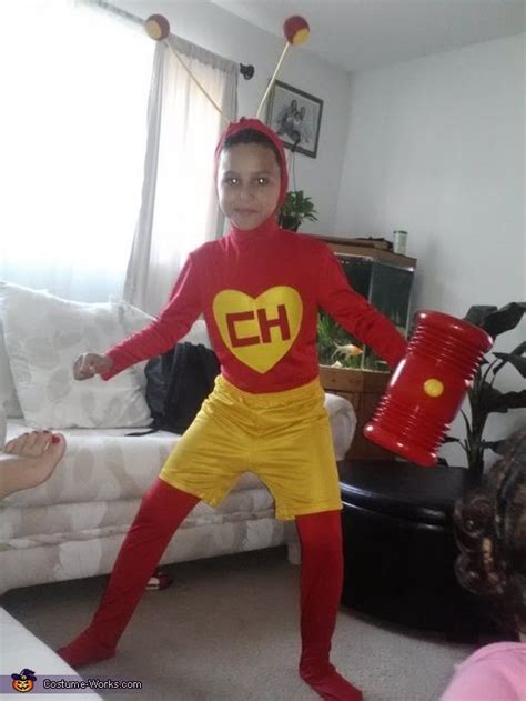 El Chapulin Colorado Costume | Family halloween costumes, Halloween costume contest, Couples ...