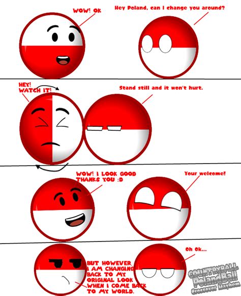 CountryBall PolandBall Crossover Tweaks: Poland... by nanabusia63 on DeviantArt