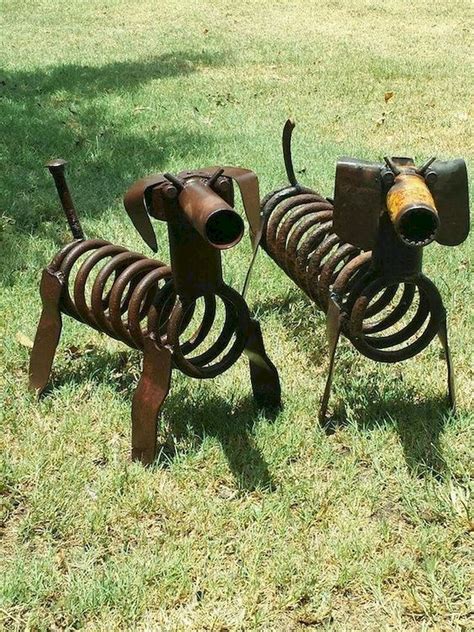 70 Awesome Metal Garden Art Design Ideas For Summer (4) - worldecor.co | Scrap metal art, Metal ...