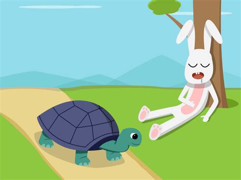 Hare and Tortoise Story for Kids | Bedtime Stories with Morals