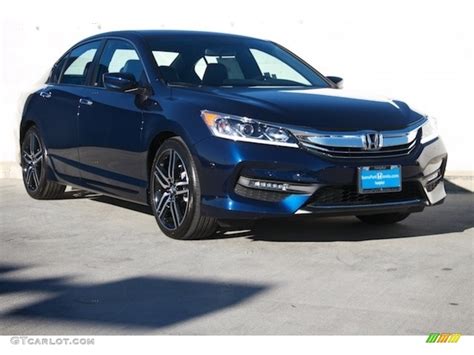 2017 Obsidian Blue Pearl Honda Accord Sport Special Edition Sedan ...