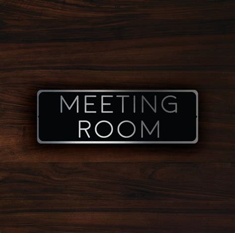 MEETING ROOM SIGN Meeting Room signs Meeting Room Door Sign | Etsy