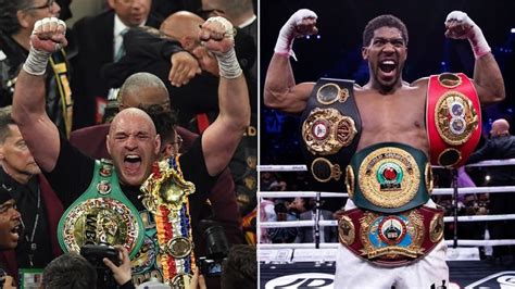 "Stop Running Away”- Tyson Fury Warns Anthony Joshua - EssentiallySports