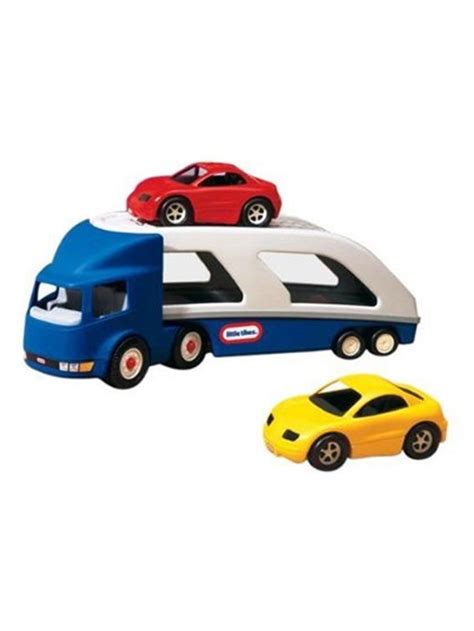 LARGE CAR CARRIER TRUCK TRANSPORTER NEW LITTLE TIKES | eBay