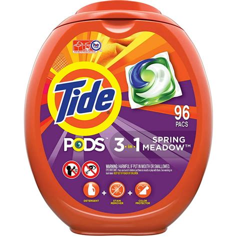 Tide PODS Laundry Detergent Soap PODS, High Efficiency (HE), Spring ...