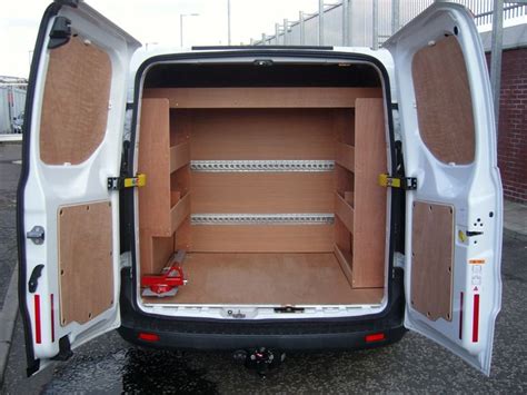 Ford Transit Custom L1 - Midway bulkhead, nearside and offside shelving ...