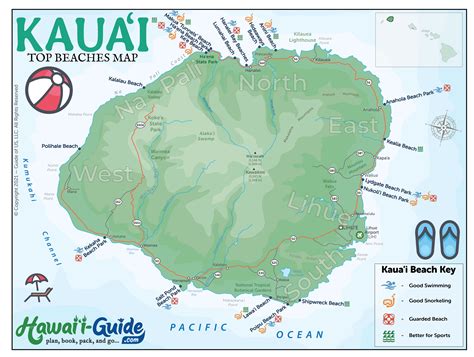 Kauai Top 20+ Beaches to Visit + Map & Directions | Kauai Beach Guide