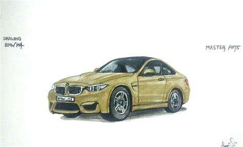 Master Arts on Twitter: "Drawing BMW M4 , How to draw BMW M4 drawing # ...