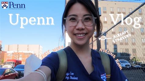 Upenn vlog | First Week of Nursing School! - YouTube