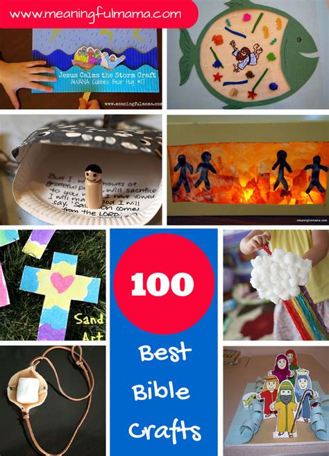 best bible crafts for kids sunday school Bible Story Crafts, Bible School Crafts, Preschool ...