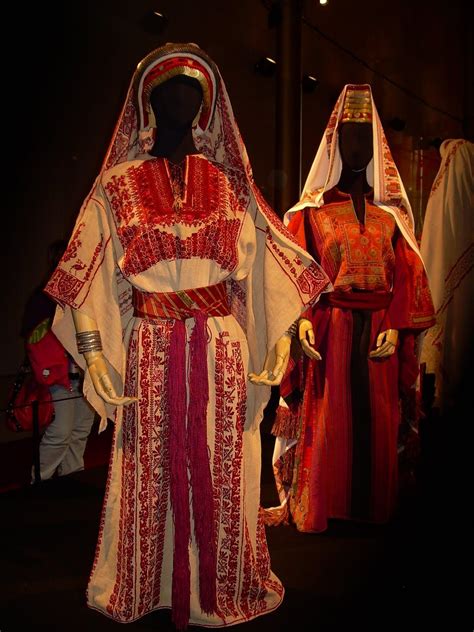 It Was a Work of Craft (Palestinian wedding costume. All of these...) | Palestinian costumes ...