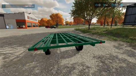 FS22 Old Bale Trailer v1.0 - FS 22 Trailers Mod Download