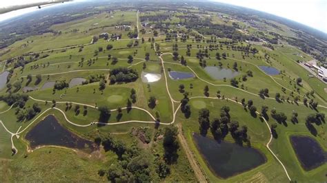 Aerial View of Golf Course - YouTube