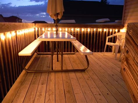 32 Amazing Deck Lighting Ideas Which Add A Charm To Your House - Interior Design Inspirations