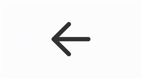 Animated left arrow linear ui icon – IMG Visuals