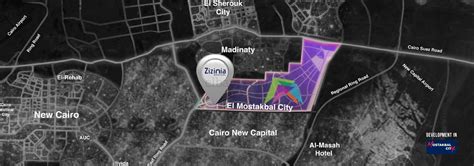 What is the property size in Zizinia El Mostakbal New Cairo?