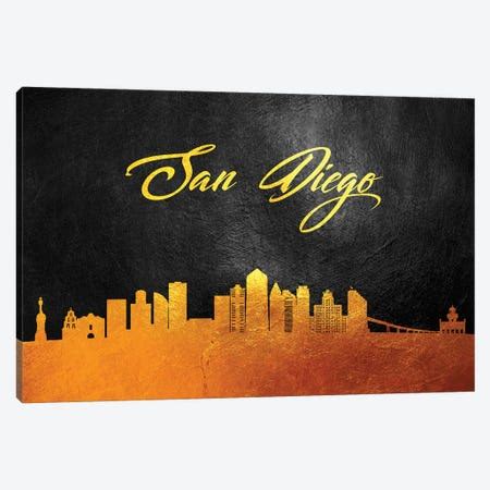 San Diego Skyline Canvas Print by Kharin Hanes | iCanvas