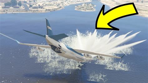 CAN WE SAVE THE CRASHING CARGO PLANE IN GTA 5? - YouTube