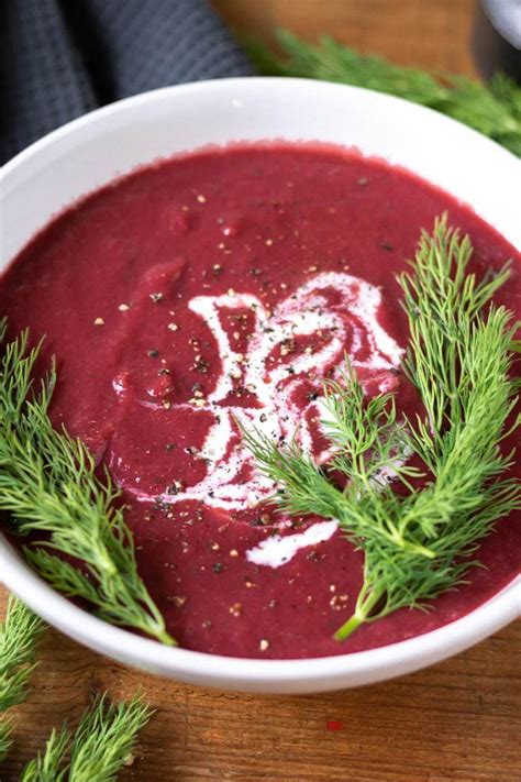 Beetroot Soup - Veggie Desserts