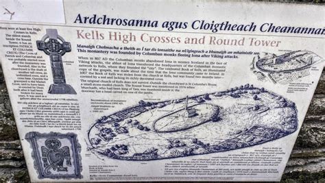 Kells Ireland: Kells Abbey Where The Book Of Kells Was Found