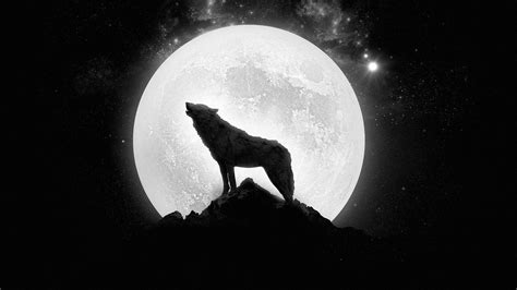 Wolf Moon Wallpapers - Top Free Wolf Moon Backgrounds - WallpaperAccess