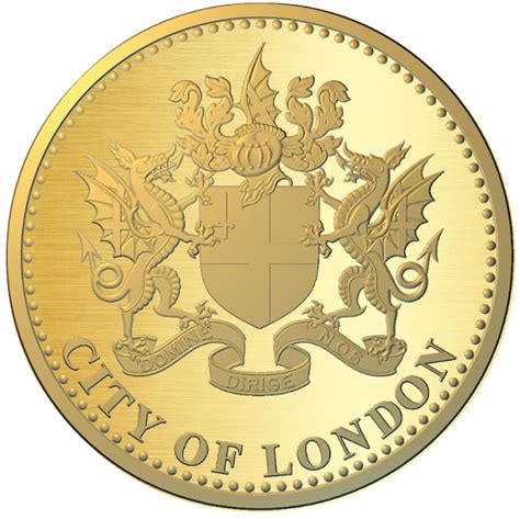 LONDON – Madame Tussauds – City of London – Crest - National Tokens